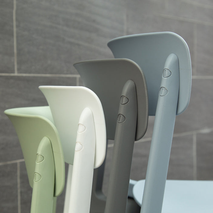 Contemporary Dining and Accent Chairs Matte Finish Plastic Open Back Side Chair Clearhalo ' kitchen&dining_furn' 'Dining Chairs' 'Dining Tables & Seating' 'dining_chair' 'furn' 'furn_dining_chair' 'Furniture' 'furniture_dining_chair' 'Kitchen & Dining Furniture' 'kitchen' 4491939