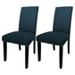 Scandinavian Wood Kitchen Dining Room Side Chair Parsons Chair Dark Blue 2 Piece Set Clearhalo ' kitchen&dining_furn' 'Dining Chairs' 'Dining Tables & Seating' 'dining_chair' 'furn' 'furn_dining_chair' 'Furniture' 'furniture_dining_chair' 'Kitchen & Dining Furniture' 'kitchen' 4491977