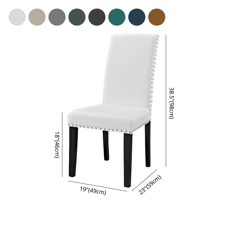 Scandinavian Wood Kitchen Dining Room Side Chair Parsons Chair Clearhalo ' kitchen&dining_furn' 'Dining Chairs' 'Dining Tables & Seating' 'dining_chair' 'furn' 'furn_dining_chair' 'Furniture' 'furniture_dining_chair' 'Kitchen & Dining Furniture' 'kitchen' 4491988