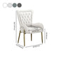 Glam Metal Dining Room Chairs Upholstered Arm Chair for Restaurant Use Clearhalo ' kitchen&dining_furn' 'Dining Chairs' 'Dining Tables & Seating' 'dining_chair' 'furn' 'furn_dining_chair' 'Furniture' 'furniture_dining_chair' 'Kitchen & Dining Furniture' 'kitchen' 4492009