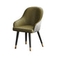 Glam Faux Leather Dining Chairs Upholstered Side Chair for Restaurant Use Green 1 Piece Clearhalo ' kitchen&dining_furn' 'Dining Chairs' 'Dining Tables & Seating' 'dining_chair' 'furn' 'furn_dining_chair' 'Furniture' 'furniture_dining_chair' 'Kitchen & Dining Furniture' 'kitchen' 4492162