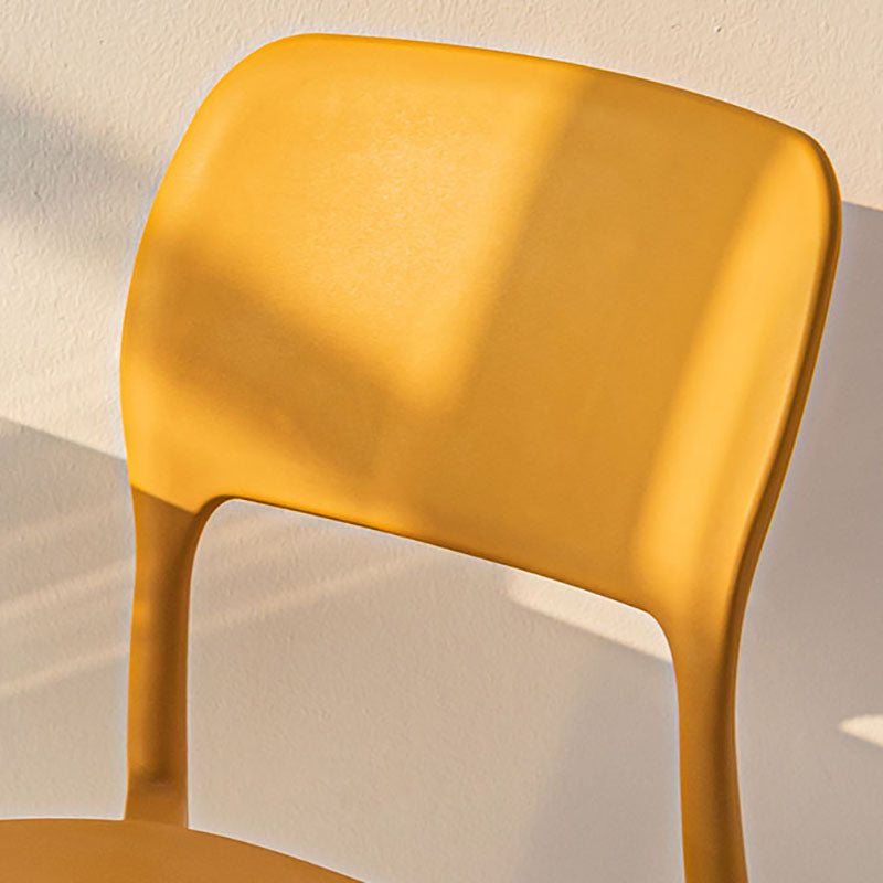 Contemporary Style Dining Chairs Kitchen Plastic Dining Armless Side Chair Clearhalo ' kitchen&dining_furn' 'Dining Chairs' 'Dining Tables & Seating' 'dining_chair' 'furn' 'furn_dining_chair' 'Furniture' 'furniture_dining_chair' 'Kitchen & Dining Furniture' 'kitchen' 4492188