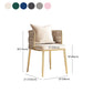 Scandinavian Design Fabric Dining Side Chairs Solid Back Dining Side Chair Clearhalo ' kitchen&dining_furn' 'Dining Chairs' 'Dining Tables & Seating' 'dining_chair' 'furn' 'furn_dining_chair' 'Furniture' 'furniture_dining_chair' 'Kitchen & Dining Furniture' 'kitchen' 4492219