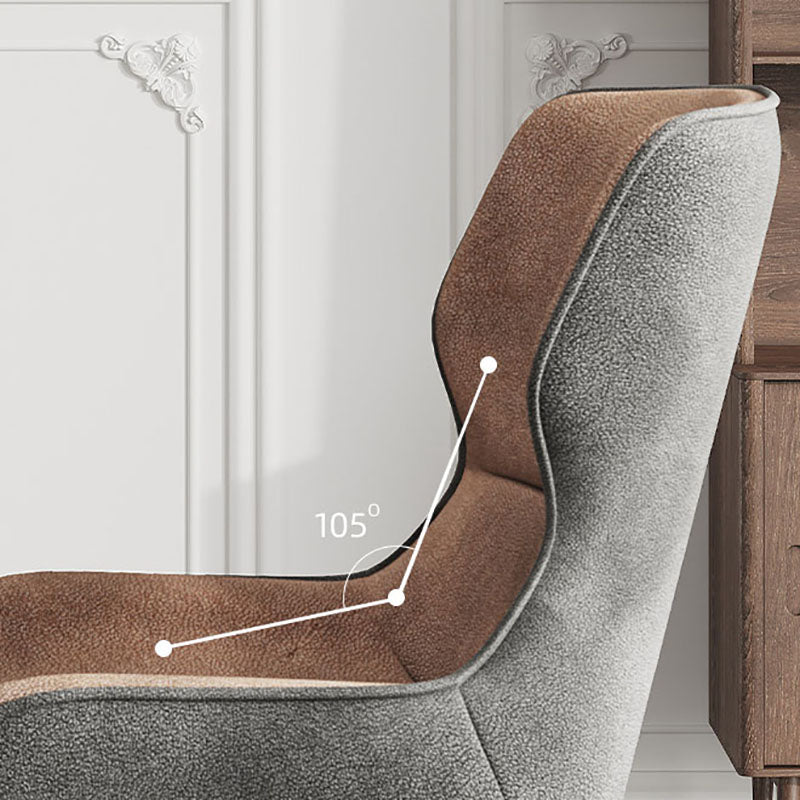 Modern Style Kitchen Metal Dining Chairs Wingback Dining Arm Side Chairs Clearhalo ' kitchen&dining_furn' 'Dining Chairs' 'Dining Tables & Seating' 'dining_chair' 'furn' 'furn_dining_chair' 'Furniture' 'furniture_dining_chair' 'Kitchen & Dining Furniture' 'kitchen' 4492235