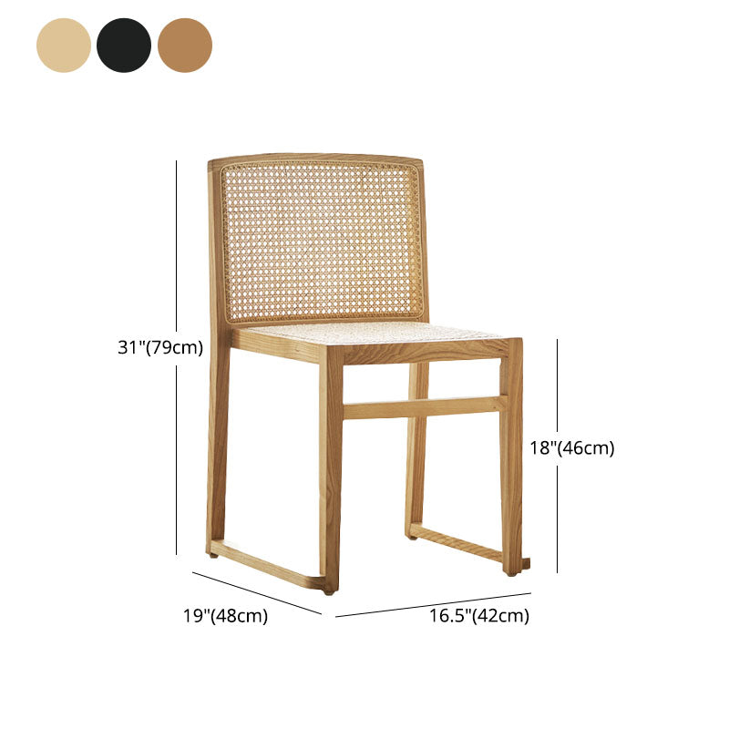 Traditional Style Dining Chairs Kitchen Armless Dining Chairs with Wooden Legs Clearhalo ' kitchen&dining_furn' 'Dining Chairs' 'Dining Tables & Seating' 'dining_chair' 'furn' 'furn_dining_chair' 'Furniture' 'furniture_dining_chair' 'Kitchen & Dining Furniture' 'kitchen' 4492262