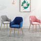 Glam Velvet Dining Room Chairs Arm Metal Dining Side Chair for Restaurant Use Clearhalo ' kitchen&dining_furn' 'Dining Chairs' 'Dining Tables & Seating' 'dining_chair' 'furn' 'furn_dining_chair' 'Furniture' 'furniture_dining_chair' 'Kitchen & Dining Furniture' 'kitchen' 4492267