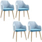 Glam Velvet Dining Room Chairs Arm Metal Dining Side Chair for Restaurant Use Blue 4 Piece Set Clearhalo ' kitchen&dining_furn' 'Dining Chairs' 'Dining Tables & Seating' 'dining_chair' 'furn' 'furn_dining_chair' 'Furniture' 'furniture_dining_chair' 'Kitchen & Dining Furniture' 'kitchen' 4492293