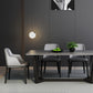 Modern 1/2/5/6/7 Pieces Dining Set Sintered Stone Dining Table with Leather Chairs Clearhalo 'Dining Room Sets' 'Dining Tables & Seating' 'dining_room_set' 'furn' 'furn_dining_room_set' 'Furniture' 'furniture_dining_room_set' 'Kitchen & Dining Furniture' 'kitchen&dining_furn' 'kitchen' 4492335