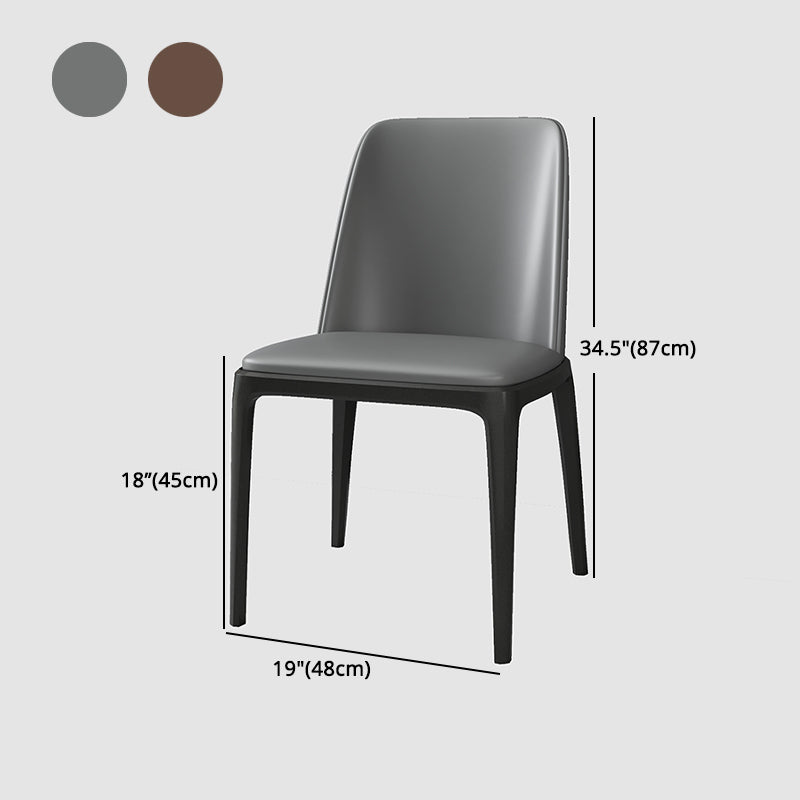 Modern 1/2/5/6/7 Pieces Dining Set Sintered Stone Dining Table with Leather Chairs Clearhalo 'Dining Room Sets' 'Dining Tables & Seating' 'dining_room_set' 'furn' 'furn_dining_room_set' 'Furniture' 'furniture_dining_room_set' 'Kitchen & Dining Furniture' 'kitchen&dining_furn' 'kitchen' 4492337