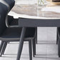 Contemporary 1/5/6/7 Pieces Dining Set Round Dining Room Table Set Clearhalo 'Dining Room Sets' 'Dining Tables & Seating' 'dining_room_set' 'furn' 'furn_dining_room_set' 'Furniture' 'furniture_dining_room_set' 'Kitchen & Dining Furniture' 'kitchen&dining_furn' 'kitchen' 4492358