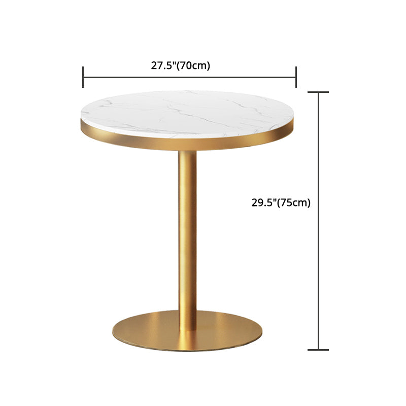 1/2/4/5 Pcs Metal Glam Dining Room Set with Round Table and Arm Chairs Dining Set Clearhalo 'Dining Room Sets' 'Dining Tables & Seating' 'dining_room_set' 'furn' 'furn_dining_room_set' 'Furniture' 'furniture_dining_room_set' 'Kitchen & Dining Furniture' 'kitchen&dining_furn' 'kitchen' 4492399