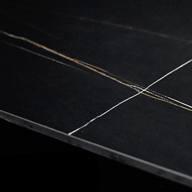 Nordic 1/4/5/7 Pieces Dining Set Sintered Stone Top Table with Leather Chairs Clearhalo 'Dining Room Sets' 'Dining Tables & Seating' 'dining_room_set' 'furn' 'furn_dining_room_set' 'Furniture' 'furniture_dining_room_set' 'Kitchen & Dining Furniture' 'kitchen&dining_furn' 'kitchen' 4492409