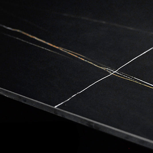 Nordic 1/4/5/7 Pieces Dining Set Sintered Stone Top Table with Leather Chairs Clearhalo 'Dining Room Sets' 'Dining Tables & Seating' 'dining_room_set' 'furn' 'furn_dining_room_set' 'Furniture' 'furniture_dining_room_set' 'Kitchen & Dining Furniture' 'kitchen&dining_furn' 'kitchen' 4492409