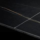 Nordic 1/4/5/7 Pieces Dining Set Sintered Stone Top Table with Leather Chairs Clearhalo 'Dining Room Sets' 'Dining Tables & Seating' 'dining_room_set' 'furn' 'furn_dining_room_set' 'Furniture' 'furniture_dining_room_set' 'Kitchen & Dining Furniture' 'kitchen&dining_furn' 'kitchen' 4492409