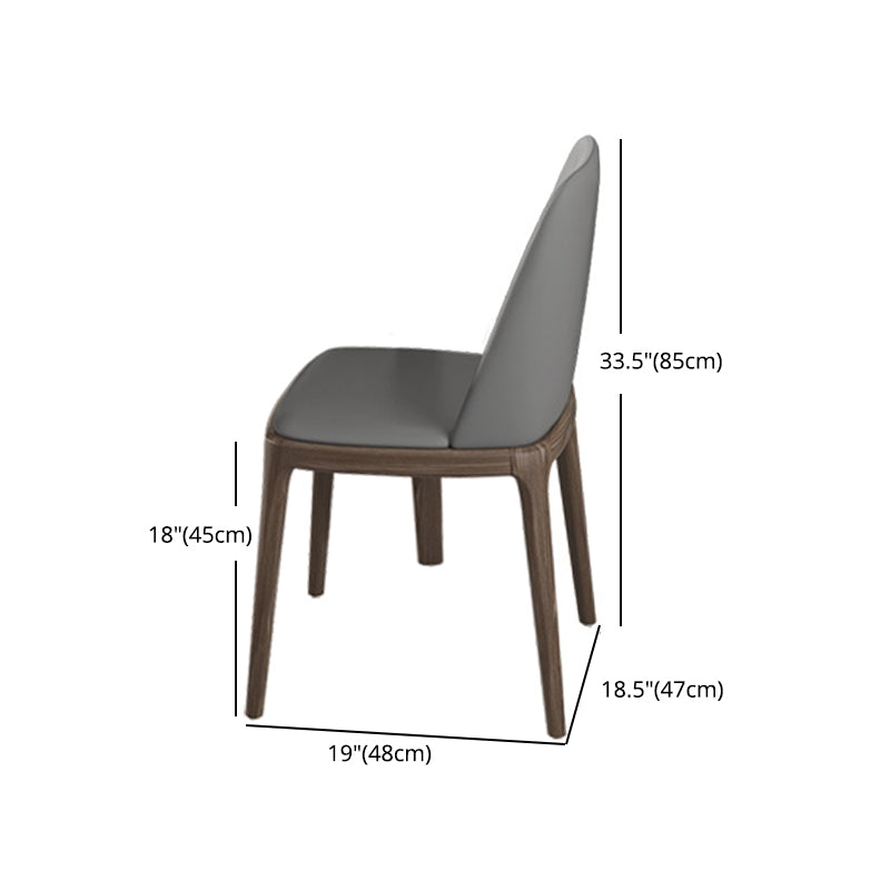 1/4/5/7 Pcs Walnut Wood Modern Dining Set with Sintered Stone Table Dinette Set Clearhalo 'Dining Room Sets' 'Dining Tables & Seating' 'dining_room_set' 'furn' 'furn_dining_room_set' 'Furniture' 'furniture_dining_room_set' 'Kitchen & Dining Furniture' 'kitchen&dining_furn' 'kitchen' 4492487