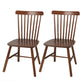1/2/5 Pcs Oak Wood Modern Dining Set with Rectangle Table Dinette Set 2 Walnut Chairs Clearhalo 'Dining Room Sets' 'Dining Tables & Seating' 'dining_room_set' 'furn' 'furn_dining_room_set' 'Furniture' 'furniture_dining_room_set' 'Kitchen & Dining Furniture' 'kitchen&dining_furn' 'kitchen' 4492495