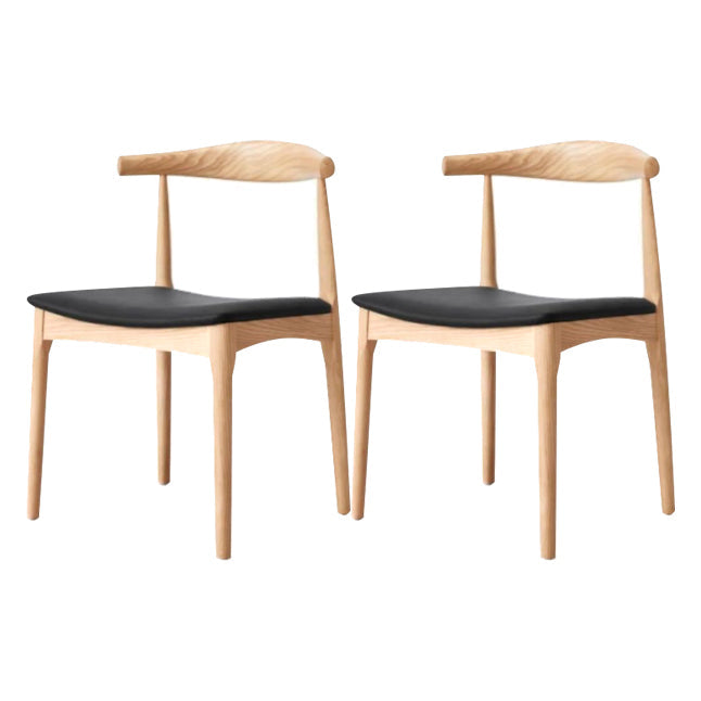 1/2/5 Pcs Oak Wood Modern Dining Set with Rectangle Table Dinette Set 2 Light Brown Chairs Clearhalo 'Dining Room Sets' 'Dining Tables & Seating' 'dining_room_set' 'furn' 'furn_dining_room_set' 'Furniture' 'furniture_dining_room_set' 'Kitchen & Dining Furniture' 'kitchen&dining_furn' 'kitchen' 4492504