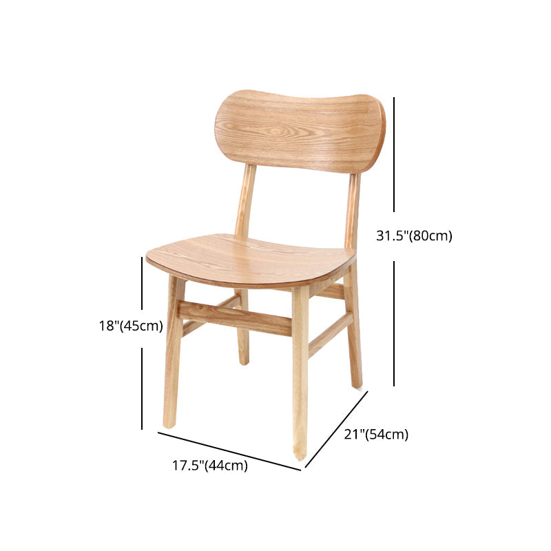 1/2/5 Pcs Oak Wood Modern Dining Set with Rectangle Table Dinette Set Clearhalo 'Dining Room Sets' 'Dining Tables & Seating' 'dining_room_set' 'furn' 'furn_dining_room_set' 'Furniture' 'furniture_dining_room_set' 'Kitchen & Dining Furniture' 'kitchen&dining_furn' 'kitchen' 4492515