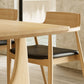 Modern 1/2/4/5 Pieces Rectangle Dining Set Solid Wood Dining Table with Chairs Clearhalo 'Dining Room Sets' 'Dining Tables & Seating' 'dining_room_set' 'furn' 'furn_dining_room_set' 'Furniture' 'furniture_dining_room_set' 'Kitchen & Dining Furniture' 'kitchen&dining_furn' 'kitchen' 4492528