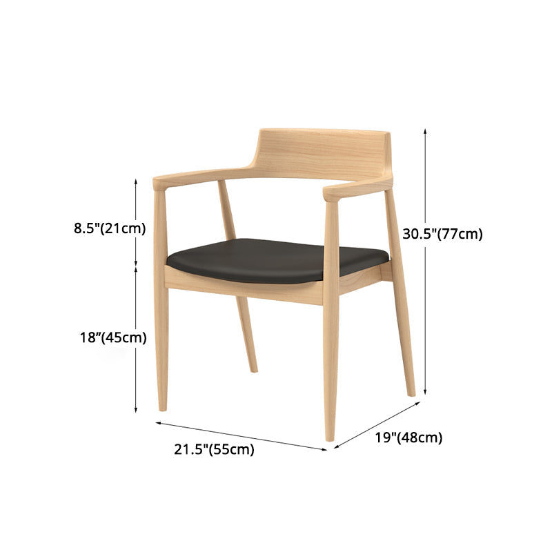 Modern 1/2/4/5 Pieces Rectangle Dining Set Solid Wood Dining Table with Chairs Clearhalo 'Dining Room Sets' 'Dining Tables & Seating' 'dining_room_set' 'furn' 'furn_dining_room_set' 'Furniture' 'furniture_dining_room_set' 'Kitchen & Dining Furniture' 'kitchen&dining_furn' 'kitchen' 4492536