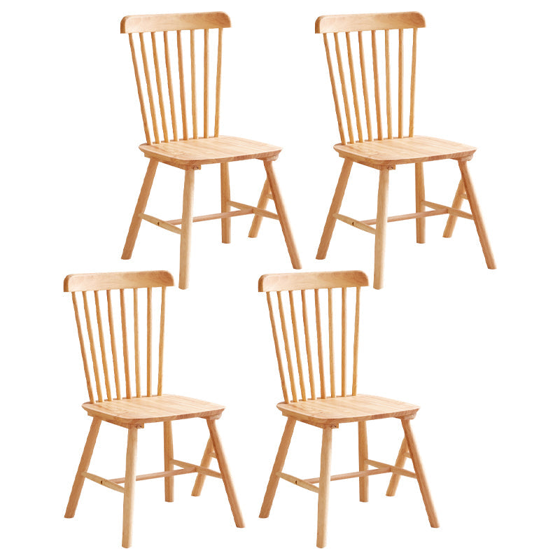 Modern 1/4/5/7 Pieces Rectangle Dining Set Solid Wood Dining Table with Chairs 4 Wood Chairs Clearhalo 'Dining Room Sets' 'Dining Tables & Seating' 'dining_room_set' 'furn' 'furn_dining_room_set' 'Furniture' 'furniture_dining_room_set' 'Kitchen & Dining Furniture' 'kitchen&dining_furn' 'kitchen' 4492553