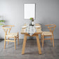 1/2/3 Pcs Pine Modern Dining Set with Rectangle Table Dinette Set Clearhalo 'Dining Room Sets' 'Dining Tables & Seating' 'dining_room_set' 'furn' 'furn_dining_room_set' 'Furniture' 'furniture_dining_room_set' 'Kitchen & Dining Furniture' 'kitchen&dining_furn' 'kitchen' 4492575