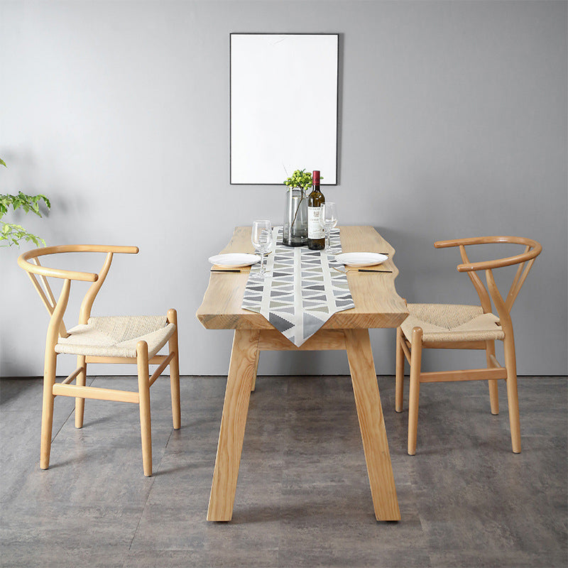 1/2/3 Pcs Pine Modern Dining Set with Rectangle Table Dinette Set Clearhalo 'Dining Room Sets' 'Dining Tables & Seating' 'dining_room_set' 'furn' 'furn_dining_room_set' 'Furniture' 'furniture_dining_room_set' 'Kitchen & Dining Furniture' 'kitchen&dining_furn' 'kitchen' 4492575