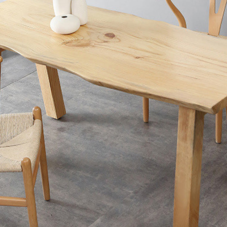 1/2/3 Pcs Pine Modern Dining Set with Rectangle Table Dinette Set Clearhalo 'Dining Room Sets' 'Dining Tables & Seating' 'dining_room_set' 'furn' 'furn_dining_room_set' 'Furniture' 'furniture_dining_room_set' 'Kitchen & Dining Furniture' 'kitchen&dining_furn' 'kitchen' 4492579