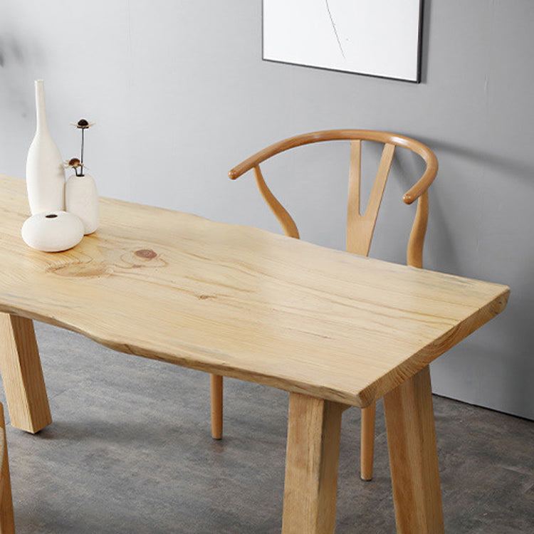 1/2/3 Pcs Pine Modern Dining Set with Rectangle Table Dinette Set Clearhalo 'Dining Room Sets' 'Dining Tables & Seating' 'dining_room_set' 'furn' 'furn_dining_room_set' 'Furniture' 'furniture_dining_room_set' 'Kitchen & Dining Furniture' 'kitchen&dining_furn' 'kitchen' 4492581