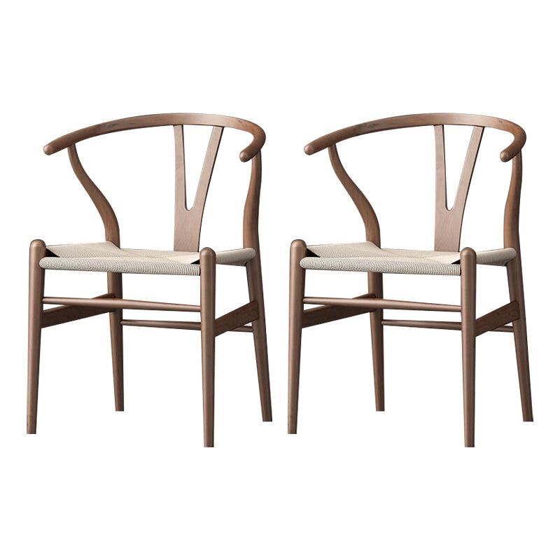 Modern 1/2/4/5 Pieces Rectangle Dining Set Solid Wood Kitchen Table with Chairs 2 Beige Chairs Clearhalo 'Dining Room Sets' 'Dining Tables & Seating' 'dining_room_set' 'furn' 'furn_dining_room_set' 'Furniture' 'furniture_dining_room_set' 'Kitchen & Dining Furniture' 'kitchen&dining_furn' 'kitchen' 4492595