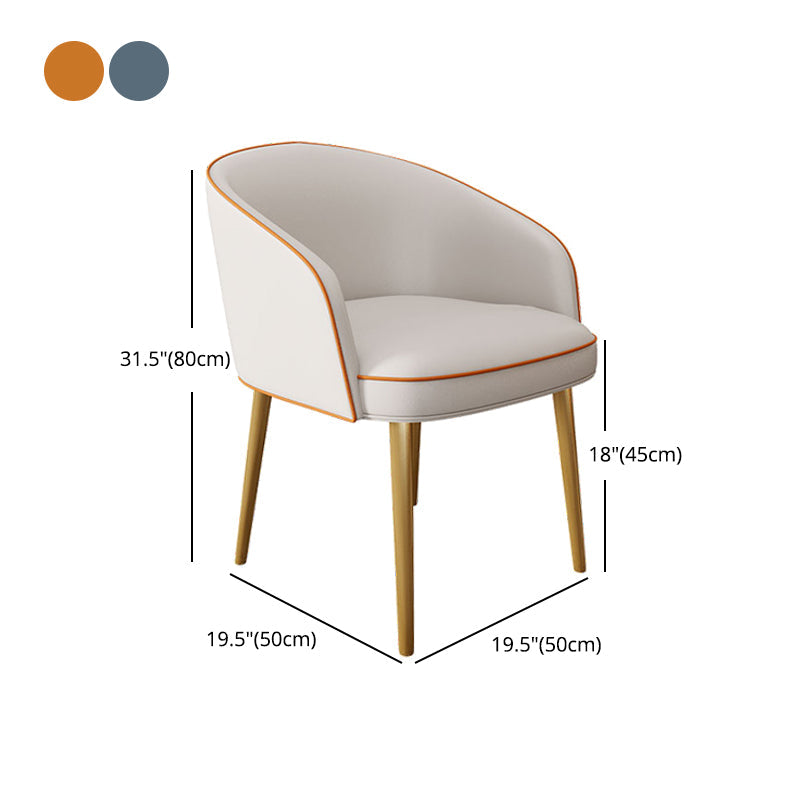 1/3/4/5 Pcs Metal Modern Dining Room Set with Round Table and Metal Base Dining Set Clearhalo 'Dining Room Sets' 'Dining Tables & Seating' 'dining_room_set' 'furn' 'furn_dining_room_set' 'Furniture' 'furniture_dining_room_set' 'Kitchen & Dining Furniture' 'kitchen&dining_furn' 'kitchen' 4492631