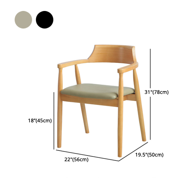 Modern Rectangle 1/2/5/7 Pieces Dining Set Solid Wood Dining Table with Chairs Clearhalo 'Dining Room Sets' 'Dining Tables & Seating' 'dining_room_set' 'furn' 'furn_dining_room_set' 'Furniture' 'furniture_dining_room_set' 'Kitchen & Dining Furniture' 'kitchen&dining_furn' 'kitchen' 4492652