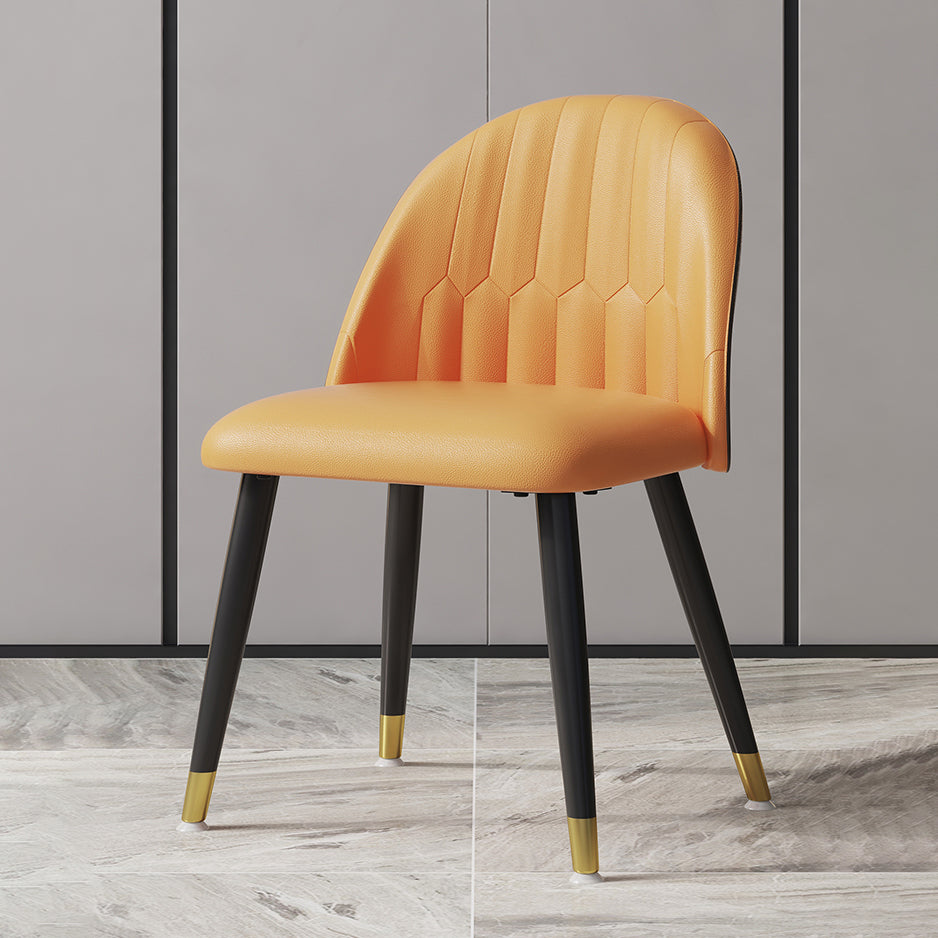 1/4/7 Pcs Metal Modern Dining Room Set with Round Table and Metal Base Dining Set Clearhalo 'Dining Room Sets' 'Dining Tables & Seating' 'dining_room_set' 'furn' 'furn_dining_room_set' 'Furniture' 'furniture_dining_room_set' 'Kitchen & Dining Furniture' 'kitchen&dining_furn' 'kitchen' 4492673