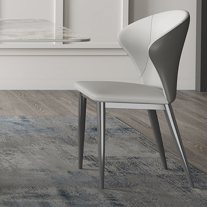 Luxury 1/3/4/5/7 Pieces Dining Set Sintered Stone Dining Table with Leather Chairs Clearhalo 'Dining Room Sets' 'Dining Tables & Seating' 'dining_room_set' 'furn' 'furn_dining_room_set' 'Furniture' 'furniture_dining_room_set' 'Kitchen & Dining Furniture' 'kitchen&dining_furn' 'kitchen' 4492689