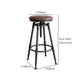 Adjustable Swivel Height Stool Industrial Round Seat Counter Bar Stool,1 Piece Clearhalo 'Bar Furniture' 'Bar Stools' 'bar_stools' 'furn' 'furn_bar_stools' 'furniture_bar_stools' 'Kitchen & Dining Furniture' 'kitchen&dining_furn' 'kitchen' 'kitchen_furn' Furniture' 4492739