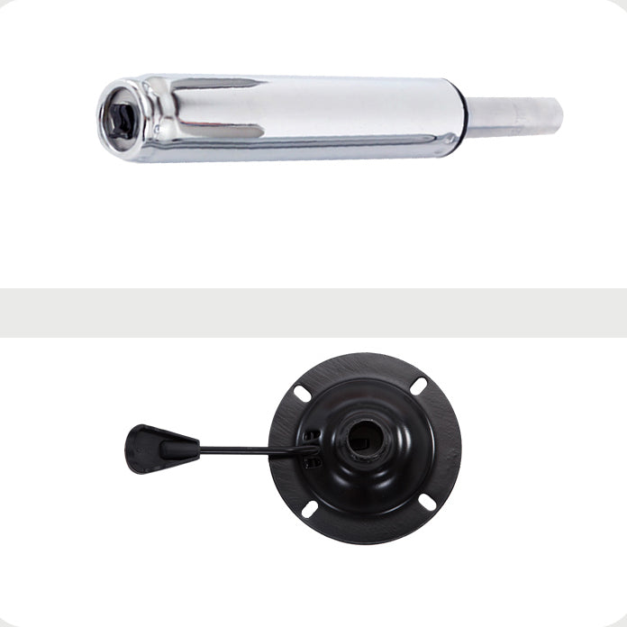 Modern Rotatable Liftable Counter Stool Steel Cafe Bar Stool with Leather Cushion Clearhalo 'Bar Furniture' 'Bar Stools' 'bar_stools' 'furn' 'furn_bar_stools' 'furniture_bar_stools' 'Kitchen & Dining Furniture' 'kitchen&dining_furn' 'kitchen' 'kitchen_furn' Furniture' 4492976