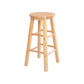 Modern Armless Backless Counter Stool Wood Bar Stool with Wooden Pedal Natural 1 Piece Clearhalo 'Bar Furniture' 'Bar Stools' 'bar_stools' 'furn' 'furn_bar_stools' 'furniture_bar_stools' 'Kitchen & Dining Furniture' 'kitchen&dining_furn' 'kitchen' 'kitchen_furn' Furniture' 4493136