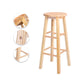 Modern Armless Backless Counter Stool Wood Bar Stool with Wooden Pedal Clearhalo 'Bar Furniture' 'Bar Stools' 'bar_stools' 'furn' 'furn_bar_stools' 'furniture_bar_stools' 'Kitchen & Dining Furniture' 'kitchen&dining_furn' 'kitchen' 'kitchen_furn' Furniture' 4493143
