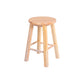 Modern Armless Backless Counter Stool Wood Bar Stool with Wooden Pedal Natural 1 Piece Clearhalo 'Bar Furniture' 'Bar Stools' 'bar_stools' 'furn' 'furn_bar_stools' 'furniture_bar_stools' 'Kitchen & Dining Furniture' 'kitchen&dining_furn' 'kitchen' 'kitchen_furn' Furniture' 4493154