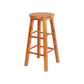 Modern Armless Backless Counter Stool Wood Bar Stool with Wooden Pedal Light Brown 1 Piece Clearhalo 'Bar Furniture' 'Bar Stools' 'bar_stools' 'furn' 'furn_bar_stools' 'furniture_bar_stools' 'Kitchen & Dining Furniture' 'kitchen&dining_furn' 'kitchen' 'kitchen_furn' Furniture' 4493166