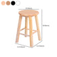 Modern Armless Backless Counter Stool Wood Bar Stool with Wooden Pedal Clearhalo 'Bar Furniture' 'Bar Stools' 'bar_stools' 'furn' 'furn_bar_stools' 'furniture_bar_stools' 'Kitchen & Dining Furniture' 'kitchen&dining_furn' 'kitchen' 'kitchen_furn' Furniture' 4493180