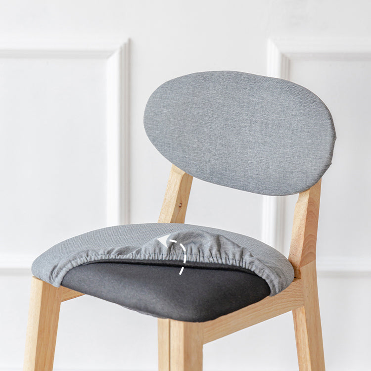 Modern Armless Backrest Counter Stool Wood Bar Stool with Cushion for Kitchen Clearhalo 'Bar Furniture' 'Bar Stools' 'bar_stools' 'furn' 'furn_bar_stools' 'furniture_bar_stools' 'Kitchen & Dining Furniture' 'kitchen&dining_furn' 'kitchen' 'kitchen_furn' Furniture' 4493272