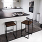 Contemporary Metal Bar Stools Indoor Barstool with Cushion and Low Back for Kitchen Clearhalo 'Bar Furniture' 'Bar Stools' 'bar_stools' 'furn' 'furn_bar_stools' 'furniture_bar_stools' 'Kitchen & Dining Furniture' 'kitchen&dining_furn' 'kitchen' 'kitchen_furn' Furniture' 4493346