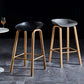 Scandinavian Style Bar-stool Metal Legs Counter Stool with Plastic Seat (set of 4) Clearhalo 'Bar Furniture' 'Bar Stools' 'bar_stools' 'furn' 'furn_bar_stools' 'furniture_bar_stools' 'Kitchen & Dining Furniture' 'kitchen&dining_furn' 'kitchen' 'kitchen_furn' Furniture' 4493551