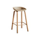 Scandinavian Style Bar-stool Metal Legs Counter Stool with Plastic Seat (set of 4) Clearhalo 'Bar Furniture' 'Bar Stools' 'bar_stools' 'furn' 'furn_bar_stools' 'furniture_bar_stools' 'Kitchen & Dining Furniture' 'kitchen&dining_furn' 'kitchen' 'kitchen_furn' Furniture' 4493557