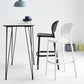 Nordic Plastic Stackable Counter Stools Macron Colorful Indoor Bar Stool with Plastic Seat Clearhalo 'Bar Furniture' 'Bar Stools' 'bar_stools' 'furn' 'furn_bar_stools' 'furniture_bar_stools' 'Kitchen & Dining Furniture' 'kitchen&dining_furn' 'kitchen' 'kitchen_furn' Furniture' 4493634