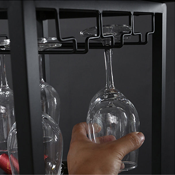 Modern Marble Pub Table with Rectangle Table Top Double Pedestal Table - 42" H Clearhalo 'Bar Furniture' 'Bar Tables' 'bar_tables' 'furn' 'furn_bar_tables' 'Furniture' 'furniture_bar_tables' 'Kitchen & Dining Furniture' 4493831