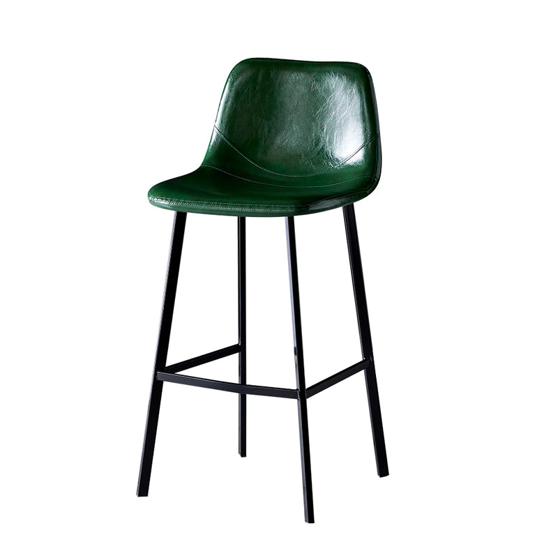 Industrial Style Bar-stool Bucket Seat Metal Legs for Kitchen Bar Clearhalo 'Bar Furniture' 'Bar Stools' 'bar_stools' 'furn' 'furn_bar_stools' 'furniture_bar_stools' 'Kitchen & Dining Furniture' 'kitchen&dining_furn' 'kitchen' 'kitchen_furn' Furniture' 4493918