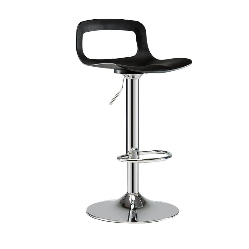 Industrial Style Bar-stool PP Seat with Swivel for Kitchen Bar 1 Piece Clearhalo 'Bar Furniture' 'Bar Stools' 'bar_stools' 'furn' 'furn_bar_stools' 'furniture_bar_stools' 'Kitchen & Dining Furniture' 'kitchen&dining_furn' 'kitchen' 'kitchen_furn' Furniture' 4497658