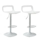 Industrial Style Bar-stool PP Seat with Swivel for Kitchen Bar 2 Piece Set Clearhalo 'Bar Furniture' 'Bar Stools' 'bar_stools' 'furn' 'furn_bar_stools' 'furniture_bar_stools' 'Kitchen & Dining Furniture' 'kitchen&dining_furn' 'kitchen' 'kitchen_furn' Furniture' 4497666